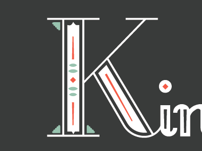 Lettering Exploration flourish k lettering typography