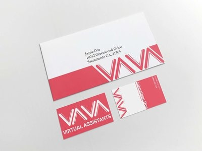 VAVA Branding brand identity branding design logo stationary vava vector virtual assistant