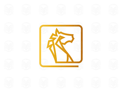 Horse Luxury Logo speed