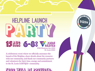 St. Louis Queer+ Support Helpline Launch Party