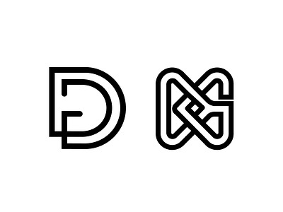 DG logos explorations conection d logo g logo lettermark personal branding personal logo symbol