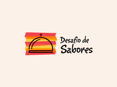 Desafio de Sabores - Logo challenge contest flavor food gastronomy hungry taste