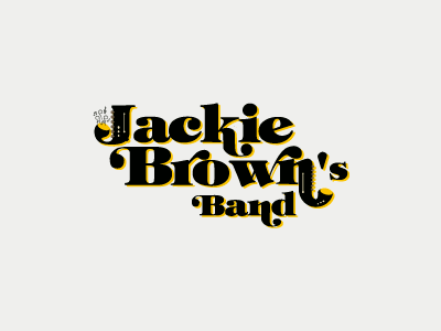 Jack Brown's Band band cinema film jackie brown logo movie music musical notes quentin tarantino saxphone sheet music tarantino