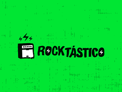 Rocktástico amplifier electric lightning music rock static