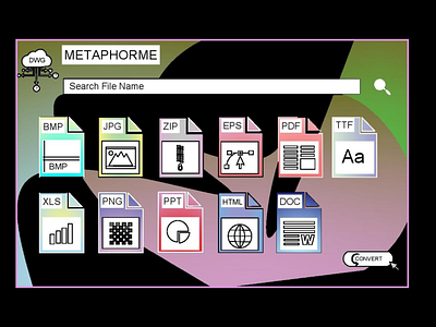 DWG File Converter UI