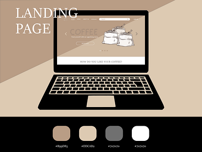 Day 03 :: Landing Page app branding dailyui design graphic design ui ux website
