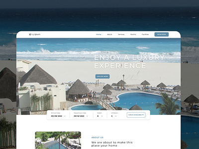 Resort Landing Page