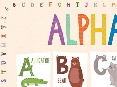 Classroom Poster Alphabet