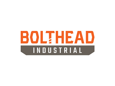 Bolthead Industrial Logo - Final industrial logo logo design logotype