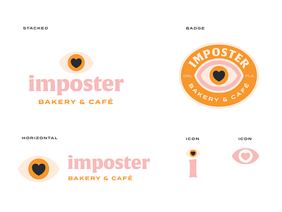 Imposter Bakery & Cafe Logo Design Concept branding design graphic design logo restaurant
