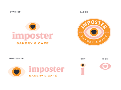 Imposter Bakery & Cafe Logo Design Concept