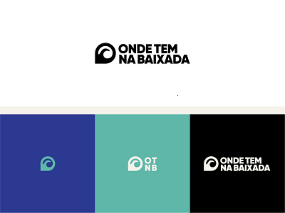 Onde Tem Na Baixada - Logo design