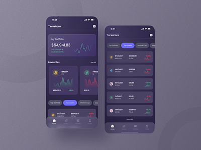 Tereshore - A simple, easy to use crypto exchange app