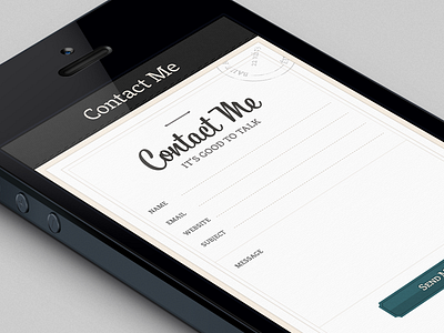 Contact Form contact form responsive