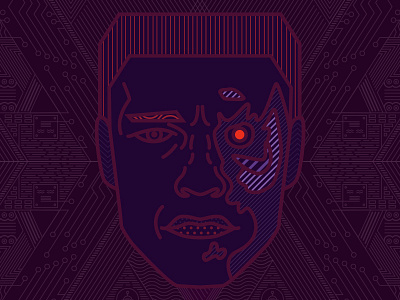 Blog Image ai illustration pattern terminator