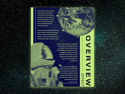 Poster "Overview Effect"