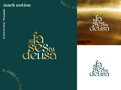 📷As Fases  Da Deusa – Logo Design