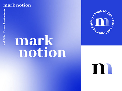 🔹Mark Notion – Personal Branding Agency – Logo Design