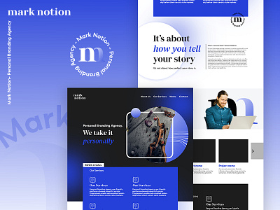 🔹Mark Notion – Personal Branding Agency – Website Design agency website branding design agency graphic design landing page logo logodesign personal brand personal branding personal branding agency