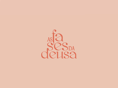As Fases Da Deusa - Logo Design brand design brand identity branding design feminine feminine identity godess graphic design greek holistic logo logo design natural woman