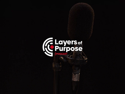 Layers of Purpose Podcast - Logo Design branding design logo logo inspiration logodesign maze podcast podcast logo design podcast video record symbol