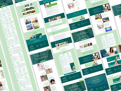 Olivia Joya - Therapist - Web Design feminine green healing holistic mark notion natural therapist web design web layout webflow webflow website website