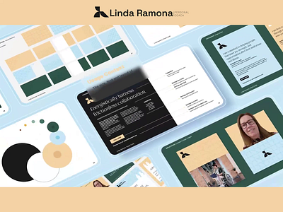 Linda Ramona - Personal Coach - Brand Guides brand brand book brand guidelines brand guides brand manual brand strategy branding branding guide coach feminine personal coach strategy
