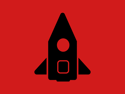 My little rocket 🚀 design icon illustration logo vector