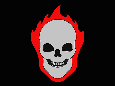 The Skull ☠️💀🔥🔥🔥 design graphic design illustration logo vector