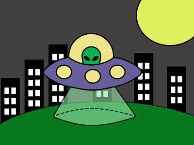 Alien Invasion 👽👾👽 design graphic design illustration logo vector