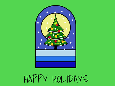 Happy Holidays 🎄🎅🎄 design graphic design illustration logo vector