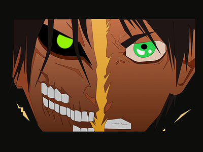 Attack on Titan fan art design graphic design illustration logo vector