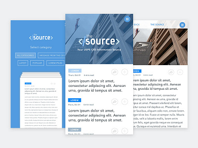 The Source: Newsletter Concept App