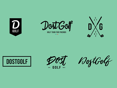 Dost Golf Brand Mark Concepts