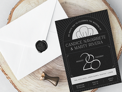 Wedding Invitation | Dark/Night Theme