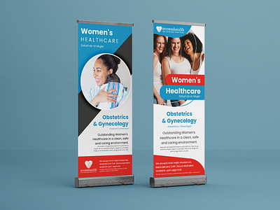 Roll-up Banner Design banner branding design graphic design layout marketing materials outdoor banner print media