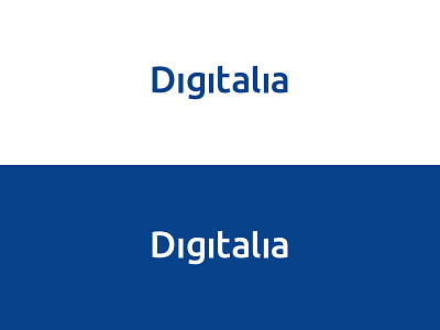 Digitalia Logo brandidentity branding graphic design logo typography wordmarklogo