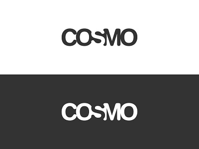 Cosmo Logo brandidentity branding design graphic design logo negativespacelogo typography wordmark wordmarklogo