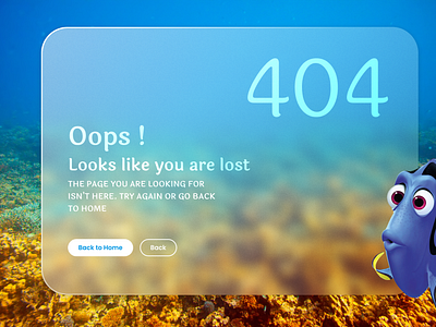 Daily Ui Challenge - 404 Page