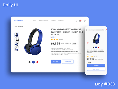 Daily Ui Challenge - Customize Product