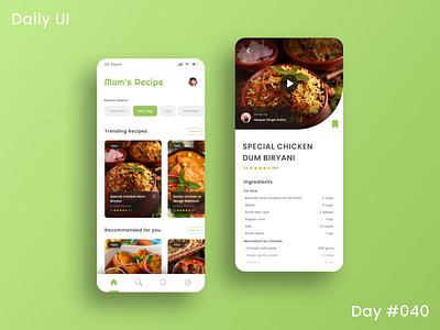 Daily UI Challenge - Recipe