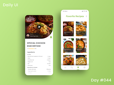 Daily UI Challenge - Favourites