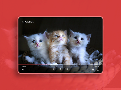 Daily UI Challenge - Video Player 