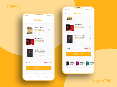 Daily UI Challenge - Shopping Cart