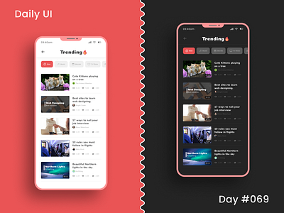 Daily UI Challenge - Trending