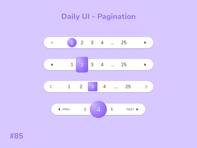 Daily UI Challenge - Pagination