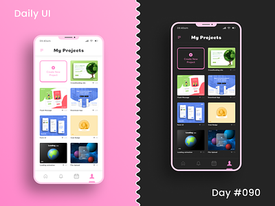 Daily UI Challenge - Create new 90 add new appui create new dailyui dailyuichallenge dark mode dark theme day 90 day 90 create new design dribbble illustration light theme post social media ui uidesign uiux upload