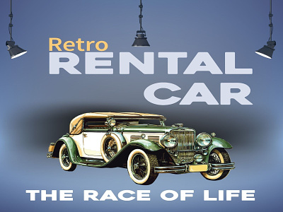 Luxury Rental Car. branding design graphic design illustration logo logo design typography ui ux vector