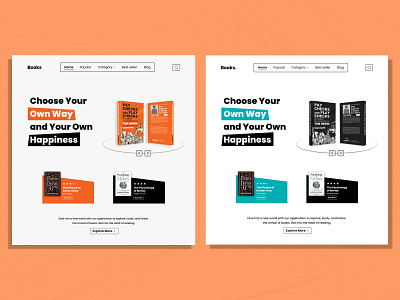 Book Web template