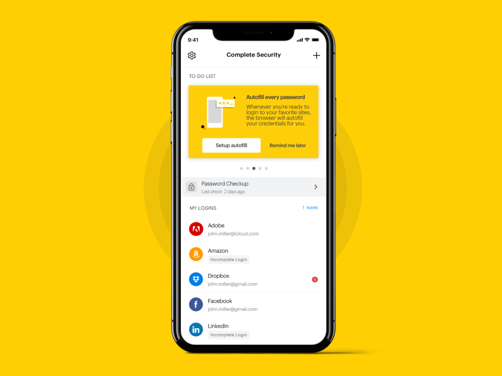Sprint — Complete Security App II (iOS) by Julio Reguero on Dribbble
